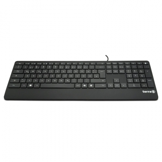 TERRA Keyboard 4000 Corded [DE] USB black Copilot (2810756)